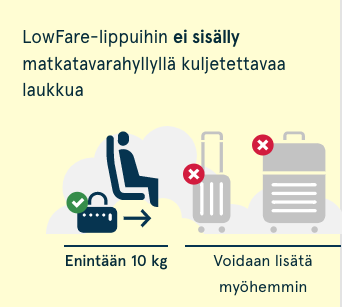 Norwegianin uudet matkatavarasäännöt Norwegianin uudet matkatavarasäännöt